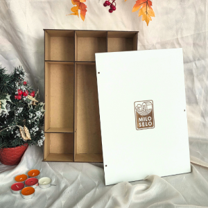 Pravougaona MDF kutija s pregradama