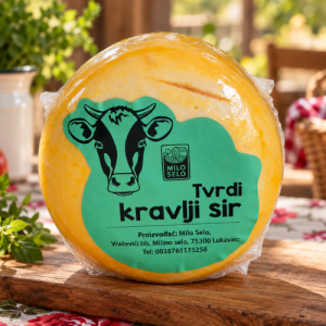 Kravlji tvrdi sir – kolut